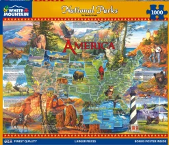 National Parks (530pz) - 1000 Piece Jigsaw Puzzle