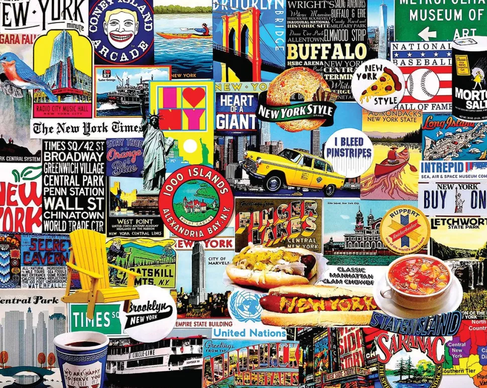 New York New York (1447pz) - 1000 Pieces