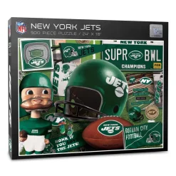 NY Jets - Retro (951445) - 500 Pieces