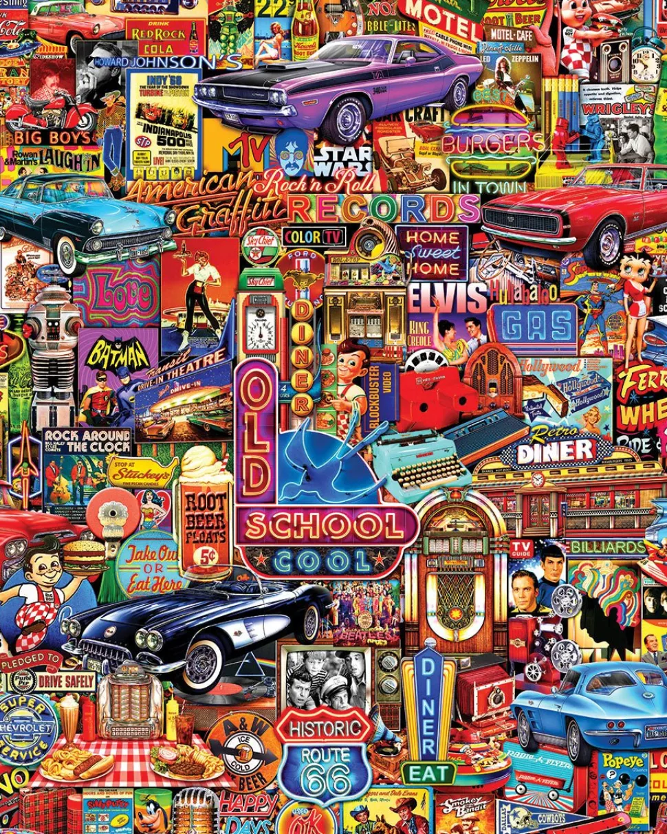 Old School Cool (2080pz) - 1000 Piece Jigsaw Puzzle