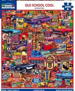 Old School Cool (2080pz) - 1000 Piece Jigsaw Puzzle