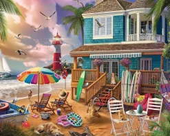 On The Beach (2100pz) - 1000 Piece Jigsaw Puzzle