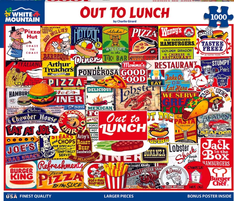Out To Lunch (1660pz) - 1000 Pieces