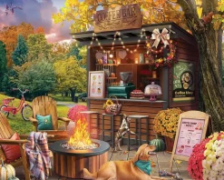 Parkside Coffee Retreat (2092pz) - 1000 Piece Jigsaw Puzzle