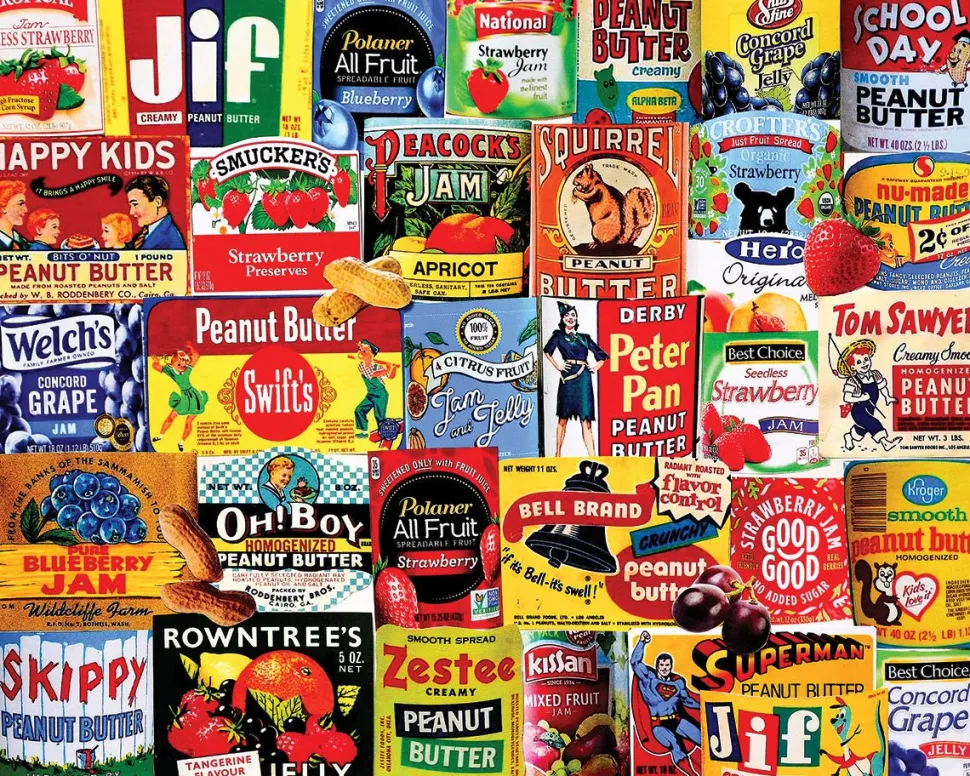 Peanut Butter & Jelly (2020pz) - 1000 Piece Jigsaw Puzzle