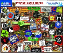 Pennsylvania Craft Beer (1395pz) - 1000 Piece Jigsaw Puzzle