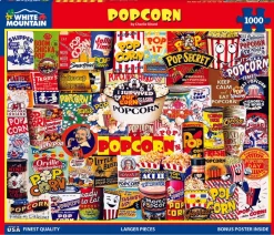 Popcorn (1755pz) - 1000 Piece Jigsaw Puzzle
