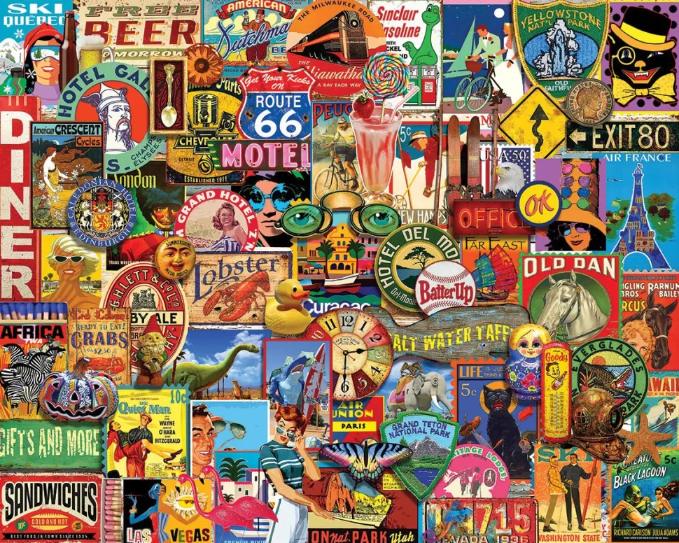 Potpourri (1848pz) - 1000 Piece Jigsaw Puzzle
