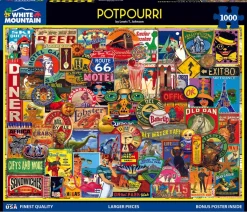 Potpourri (1848pz) - 1000 Piece Jigsaw Puzzle