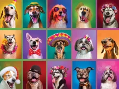 Puppy Portraits (1853pz) - 500 Piece Jigsaw Puzzle