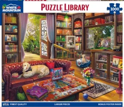 Puzzle Library (1796pz) - 1000 Piece Jigsaw Puzzle
