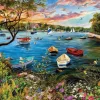 Quiet Harbor (1722pz) - 1000 Piece Jigsaw Puzzle