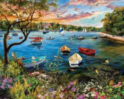 Quiet Harbor (1722pz) - 1000 Piece Jigsaw Puzzle