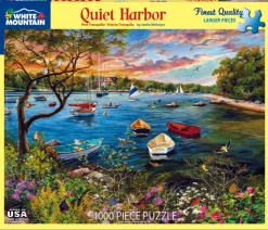 Quiet Harbor (1722pz) - 1000 Piece Jigsaw Puzzle