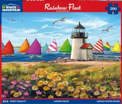 Rainbow Fleet (1839pz) - 500 Piece Jigsaw Puzzle