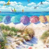 Rainbow Umbrellas (1954pz) - 1000 Piece Jigsaw Puzzle
