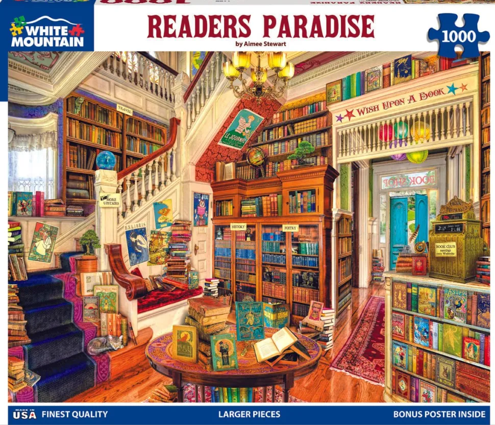 Readers Paradise (1244pz) - 1000 Pieces