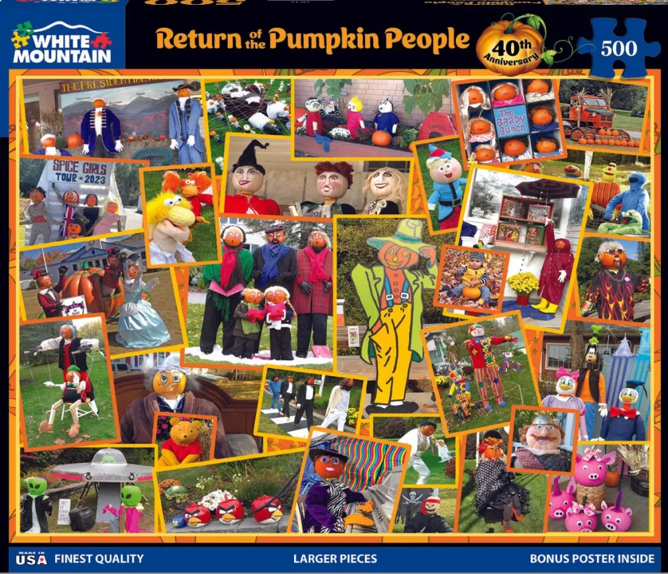 Return Of The Pumpkin People (1925pz) - 500 Piece Jigsaw Puzzle