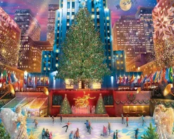 Rockefeller Christmas (1711t) - 1000 PC (Small 20"x27" Format)