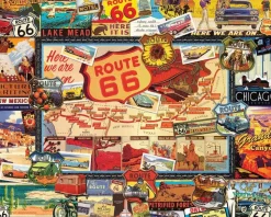 Route 66 (747pz) - 1000 Piece Jigsaw Puzzle