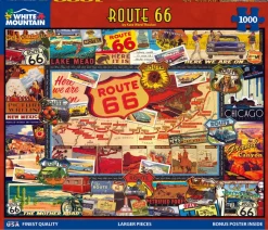 Route 66 (747pz) - 1000 Piece Jigsaw Puzzle