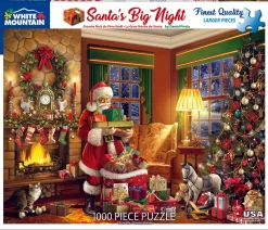 Santa's Big Night (1508pz) - 1000 Piece Jigsaw Puzzle