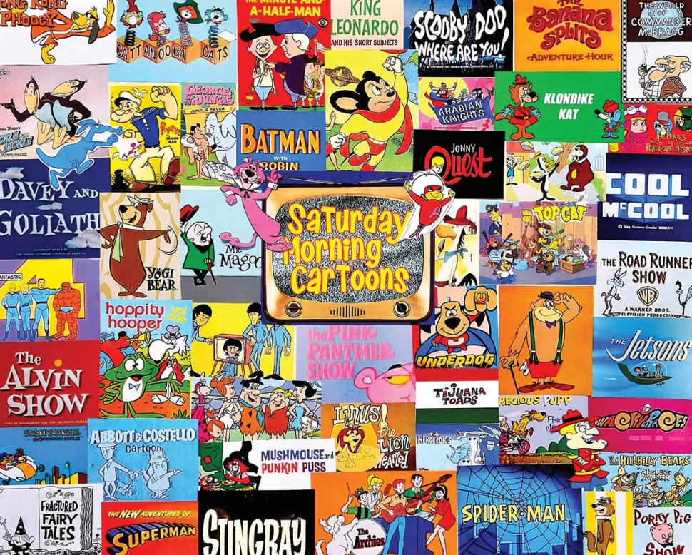 Saturday Morning Cartoons (1481pz) - 1000 Pieces