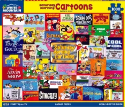 Saturday Morning Cartoons (1481pz) - 1000 Pieces