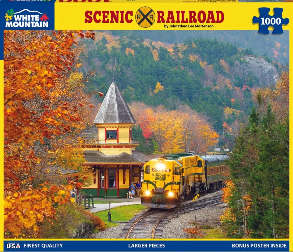 Scenic Railroad (1398pz) - 1000 Piece Jigsaw Puzzle