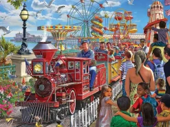 Seaside Railway (1943pz) - 500 Piece Jigsaw Puzzle