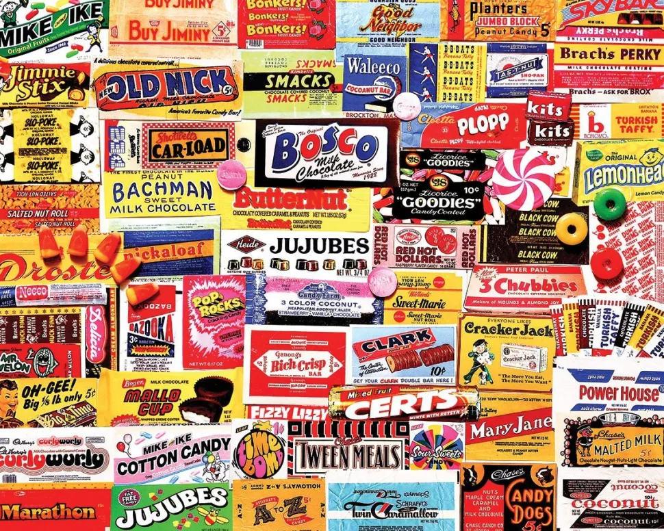 Set of 3: I Love Candy Bundle 1000 piece