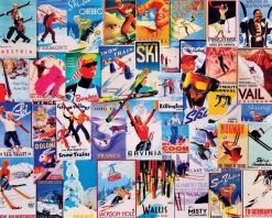 Set of 3: Love to Ski Bundle 1000 piece