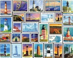 Set of 3: Stamps Collectors Bundle 1000 piece