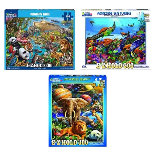 Set of 3: Animal Bundle 300 piece