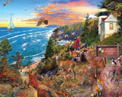 Set of 4: Artist David Maclean - National Parks Bundle 1000 piece