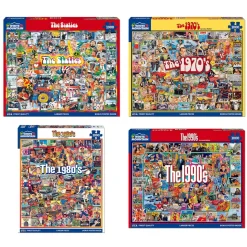 Set of 4: Artist James Mellett - Decades Bundle 1000 piece