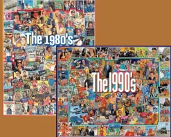 Set of 2: Artist Jim Mellett- Decades Bundle 1000 Piece