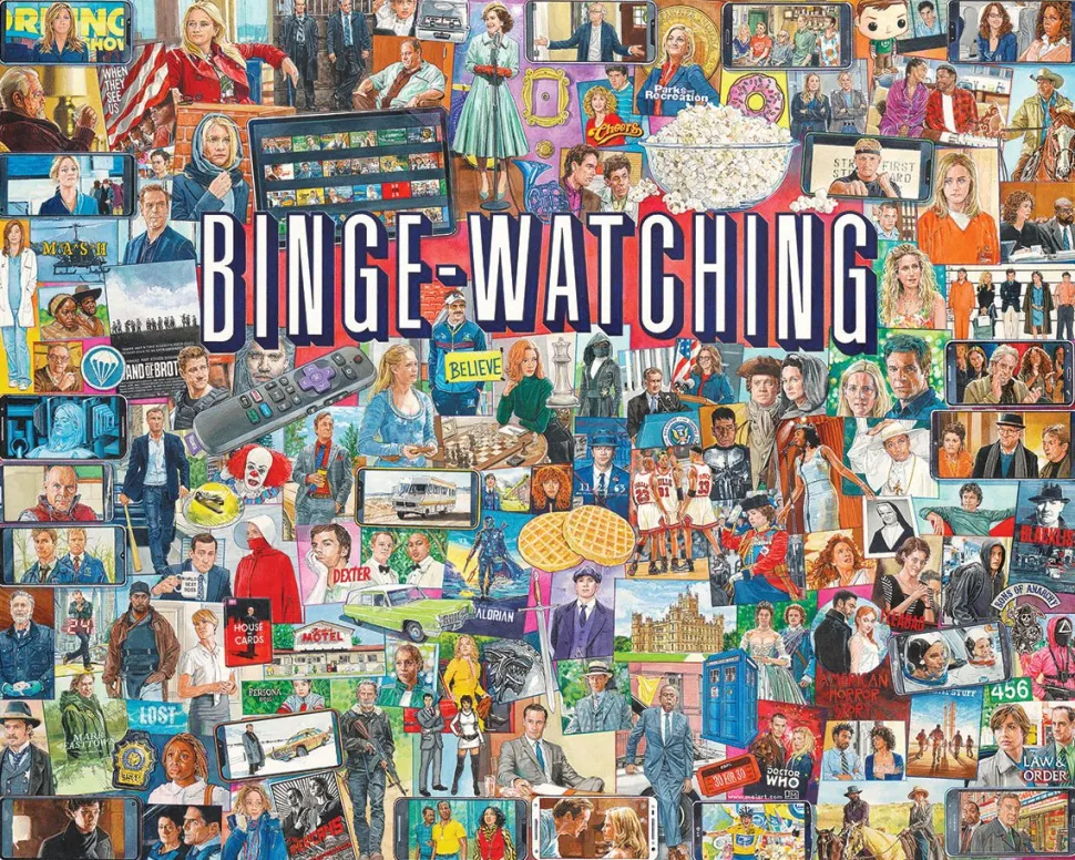 Set of 2: Artist Jim Mellett- Pop Culture Bundle 1000 piece