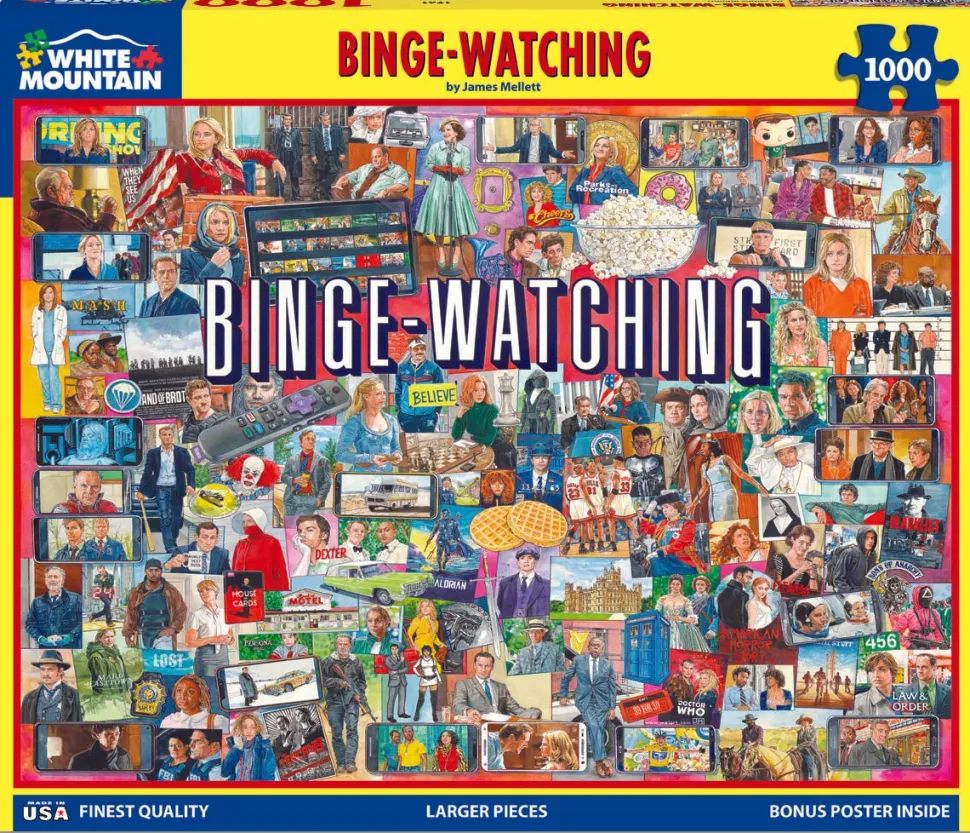 Set of 2: Artist Jim Mellett- Pop Culture Bundle 1000 piece