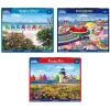 Set of 3: Artist Joelle McIntyre - Beach Days Bundle 500 piece
