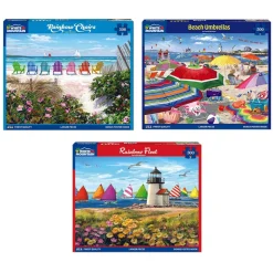 Set of 3: Artist Joelle McIntyre - Beach Days Bundle 500 piece