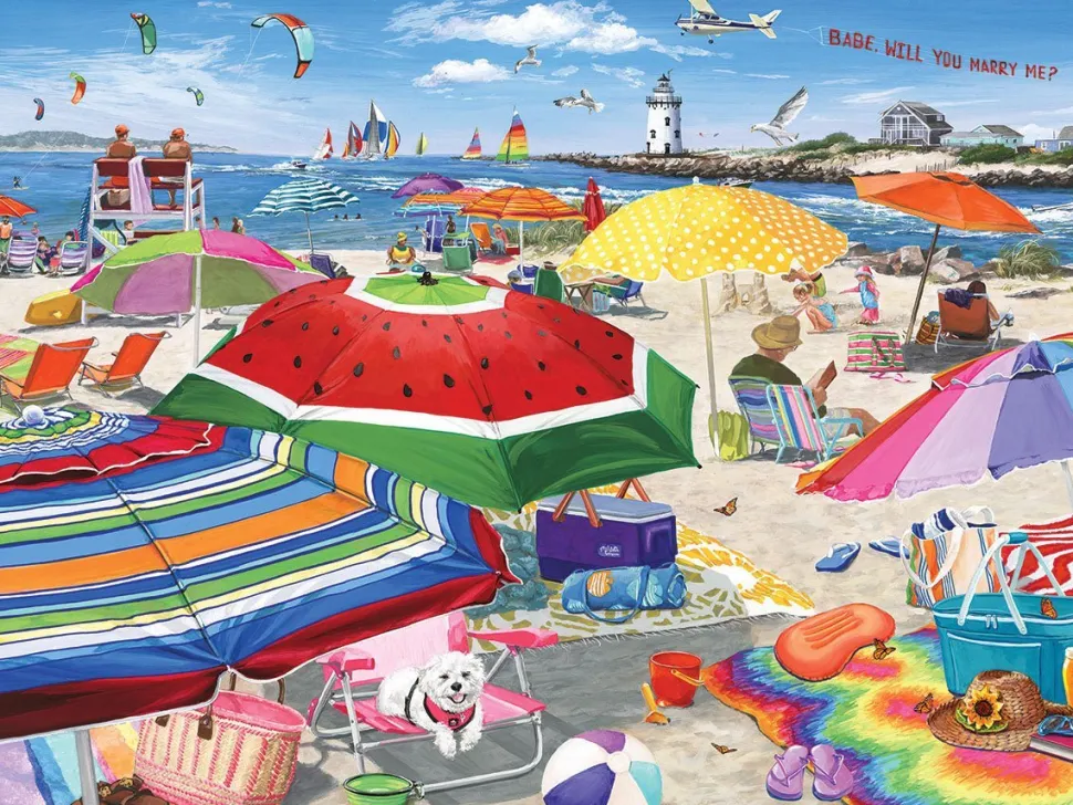 Set of 3: Artist Joelle McIntyre - Beach Days Bundle 500 piece