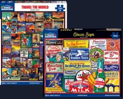 Set of 2: Best Selling 500 Piece Puzzle Bundle