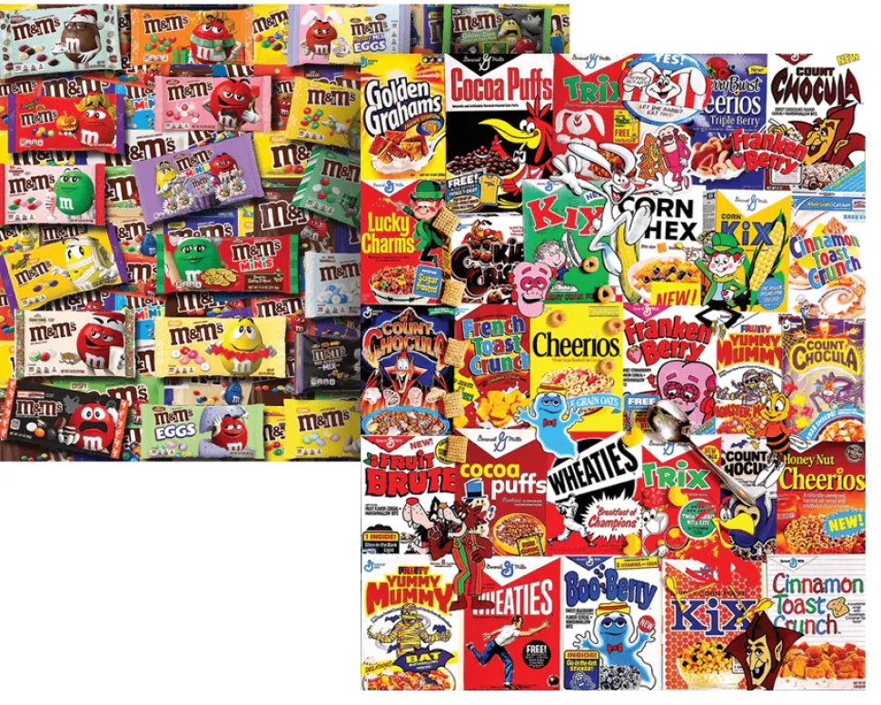 Set of 2: Best Selling Collages Bundle 1000 piece