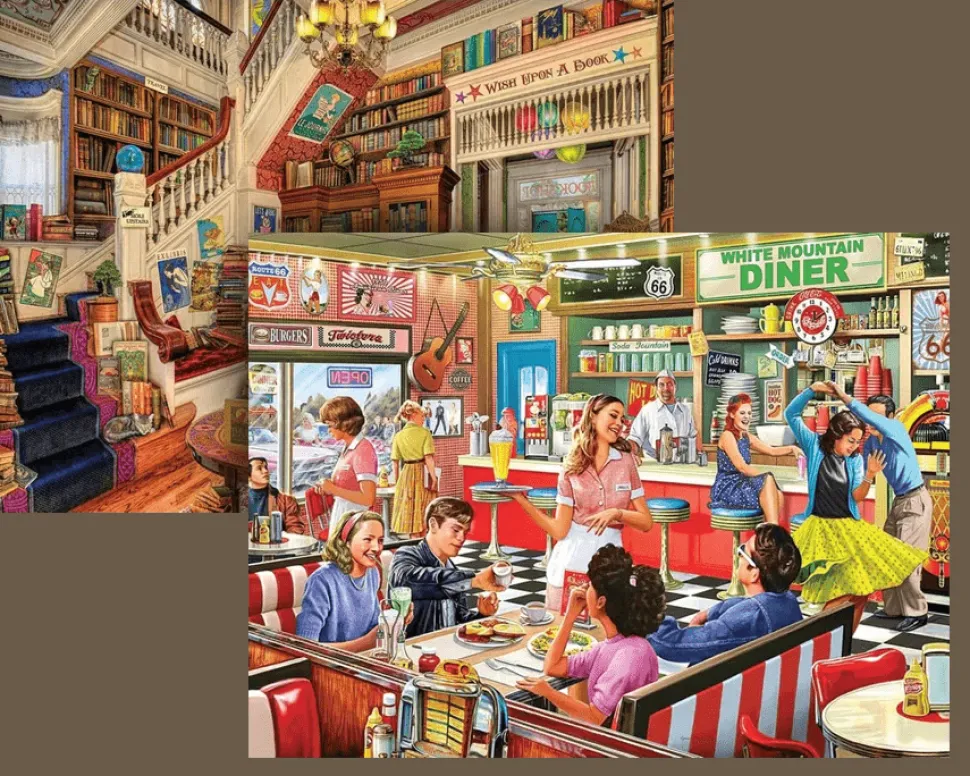 Set of 2: Best Selling Scene Bundle 1000 piece