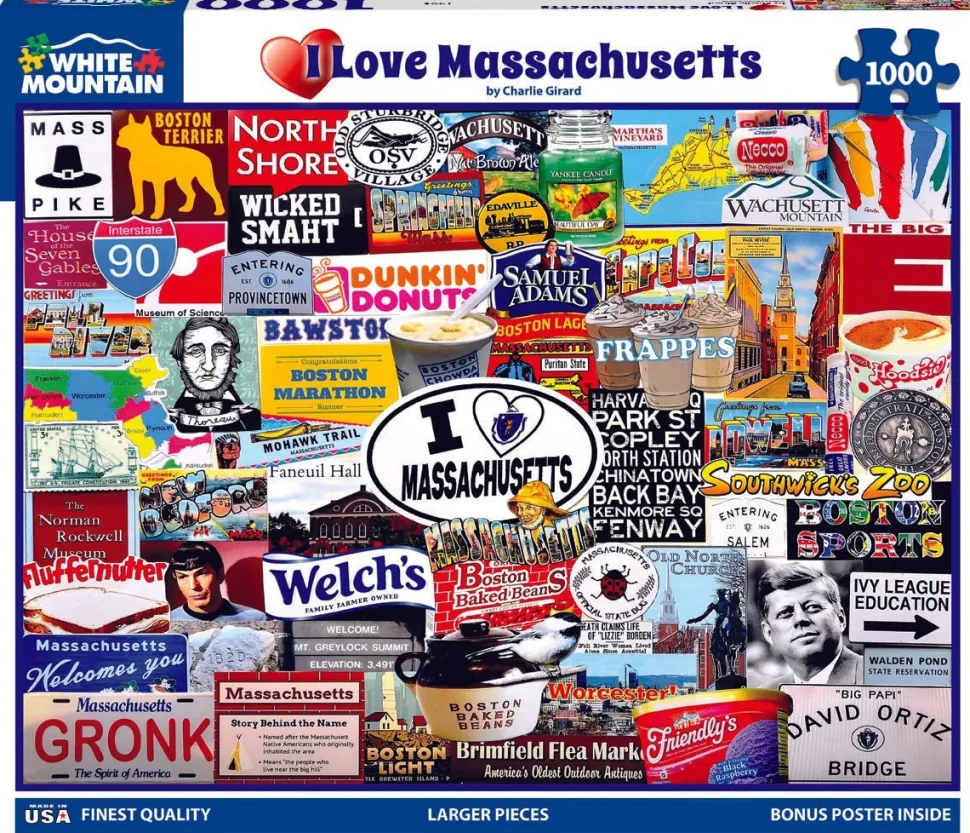 Set of 3: Boston Bundle 1000 piece