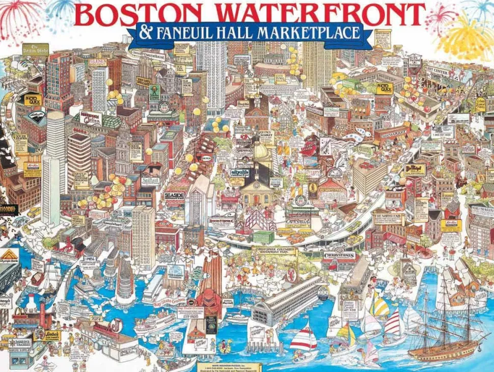 Set of 3: Boston Bundle 1000 piece