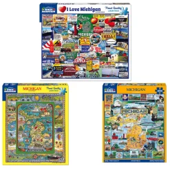 Set of 3: Michigan Bundle 1000 piece