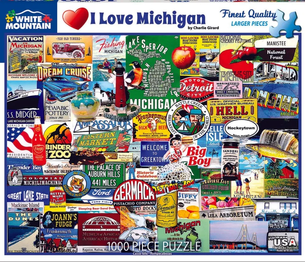 Set of 3: Michigan Bundle 1000 piece