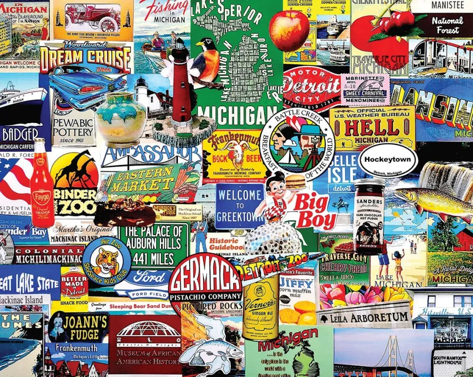 Set of 3: Michigan Bundle 1000 piece